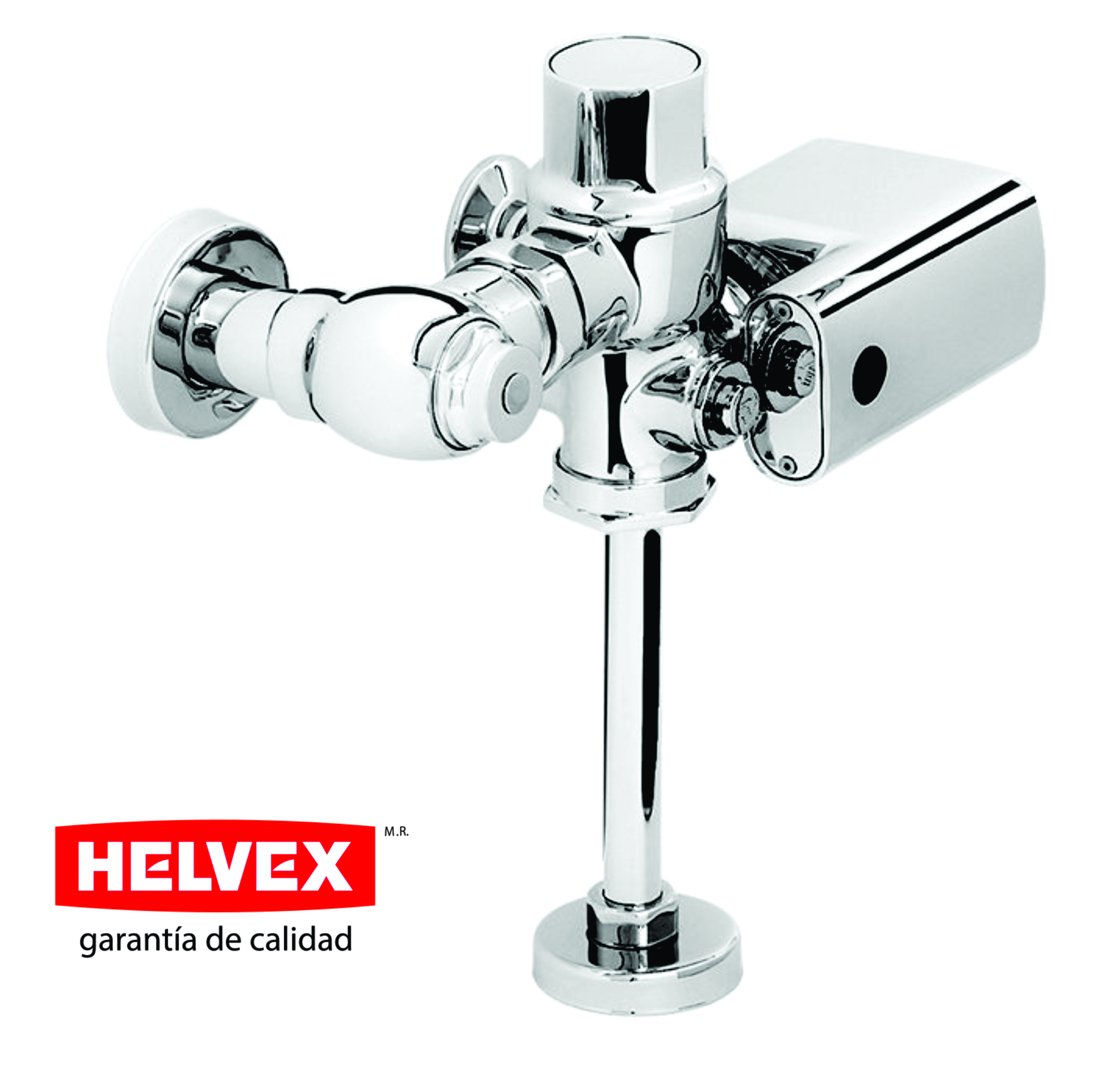 FLUXOMETRO MINGITORIO ELECT BAT 19 0.5L